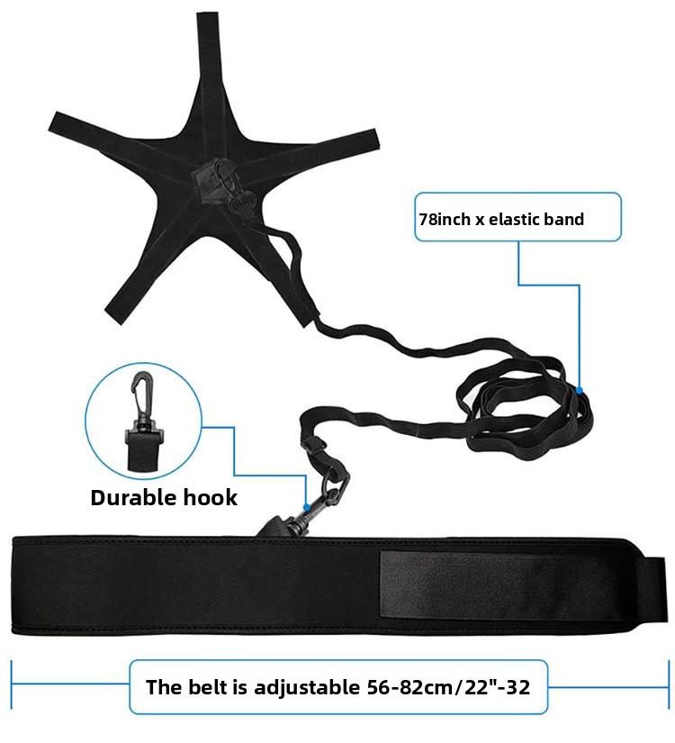 Adjustable Volleyball Trainer Belt Solo Spike Practice Aid for Kids & Adults Premium Durable Material Universal Fit Perfect Gift for Volleyball Lovers