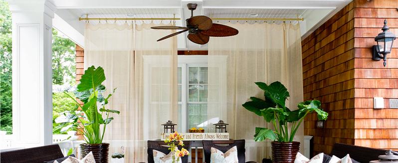 Curtain Rods for Windows, 1 Inch Curtain Rod Set, Heavy Duty Drapery Rods with Adjustable Curtain Rods, Outdoor Curtain Rod with Simple End Caps, Room Divider Curtain Rod, Gold Outdoorfun Interior Decoration Accessories