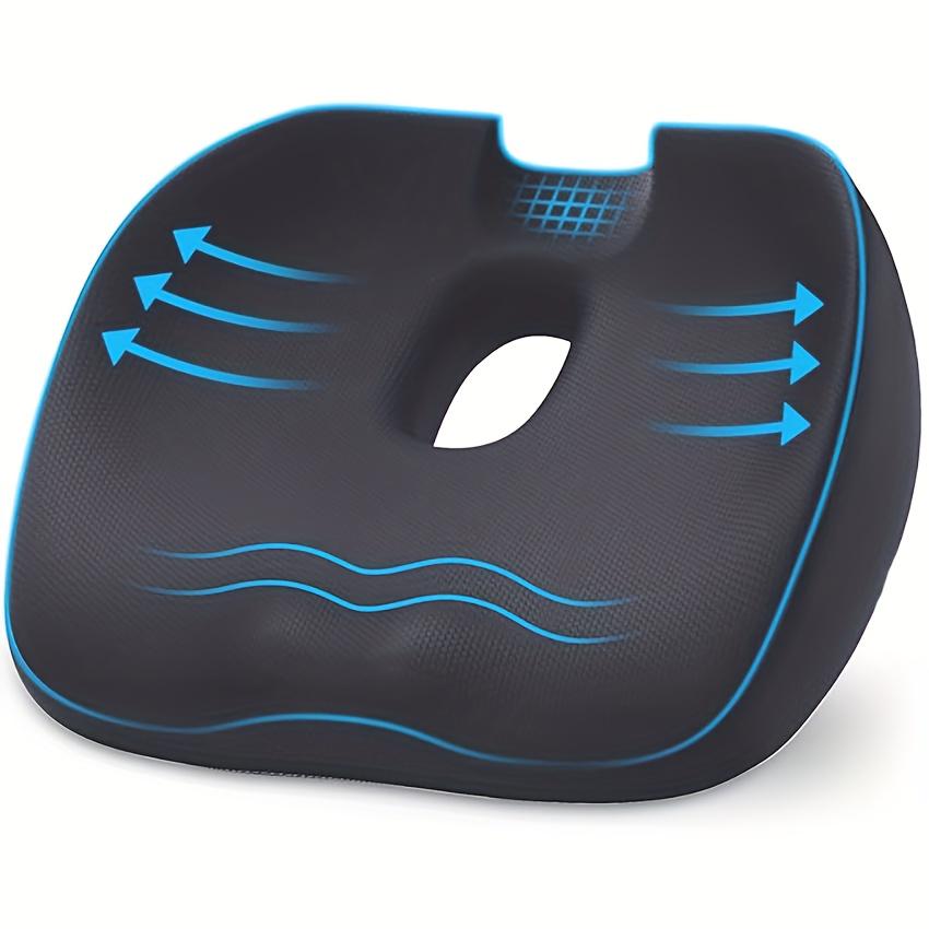 Innovative Donut Pillow Hemorrhoid Scientific Center Hole Tailbone Cutout, Donut Seat Cushion for Tailbone, Sciatic Nerve Pain, Post-Surgery Sitting