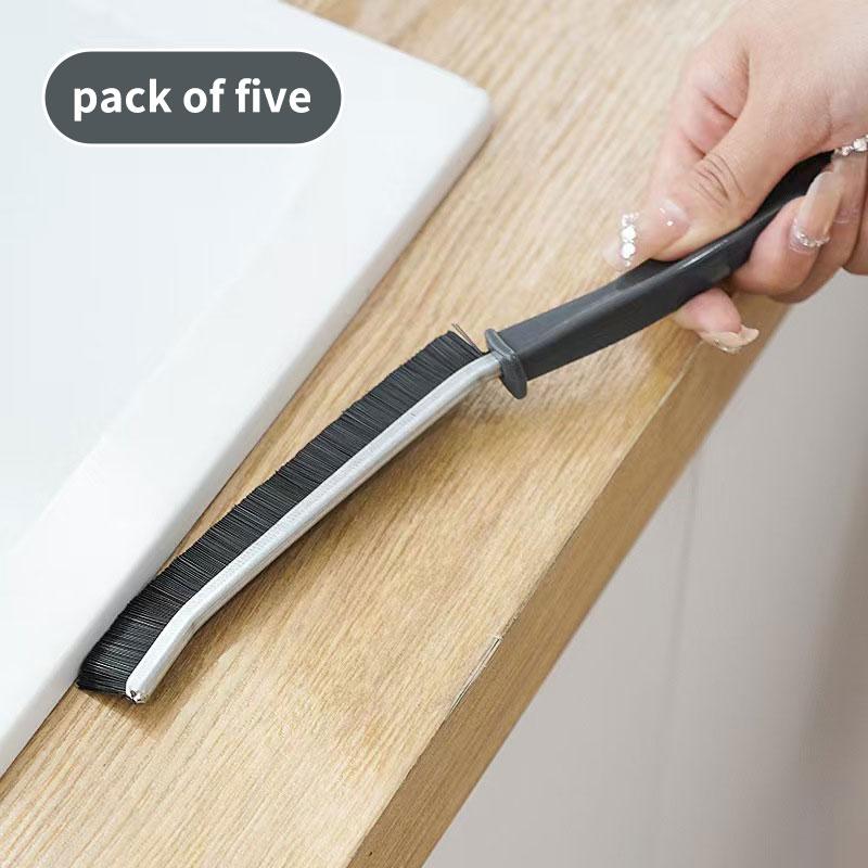 5-piece multi-functional crevice cleaning brush set, suitable for cleaning bathroom, home, kitchen, window crevices, spring cleaning, back-to-school cleaning, car crevice cleaning, house cleaning, family cleaning, Mother's Day gift, making cleaning easier