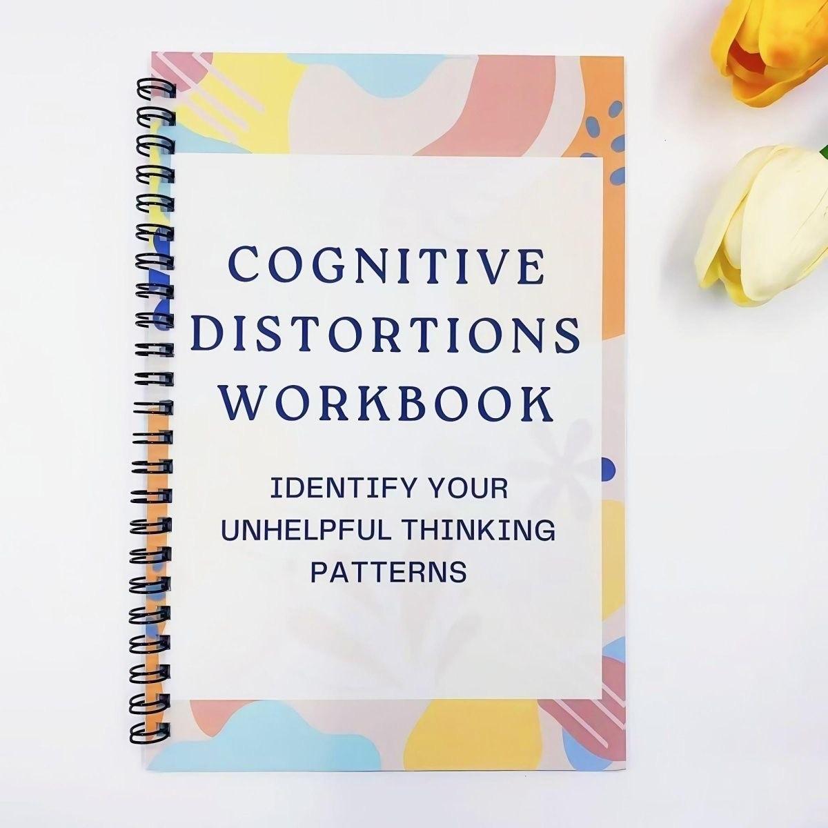 Cognitive Distortion Practice Exercises, Challenge Negative Thinking Patterns, Therapy Worksheets, Psychology, Coping Skills, Bpd, Dbt, Cbt
