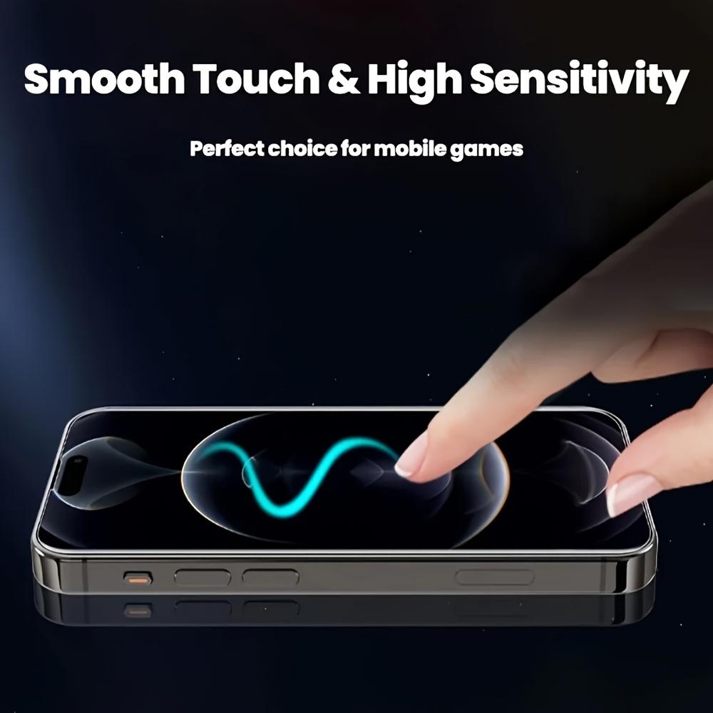 5 pack HD Hydrogel Soft Cellphone Smartphone Screen Protector for iPhone 17 Air/16e/17/16/15/14/13/12/11/Pro Max/Pro/Plus/Mini/XR/X/XS/XS MAX,HD Clarity,Seamless Fit,dynamic island compatible,scratch resistant,fingerprint protection