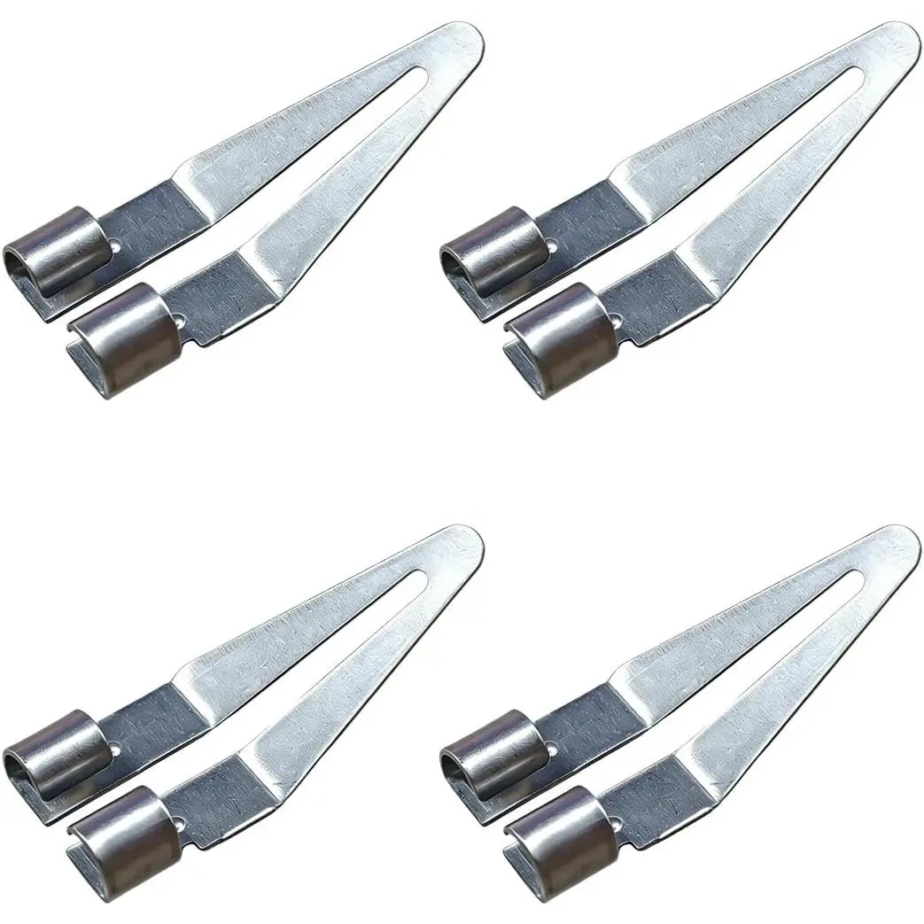 Plastic Welding Tips, Stainless Steel Plastic Smoothing   with 45° Elbow,  Bumper Repair Tool, Welder  Soldering Accessories for Kayaks and DIY Fixes(4PCS)