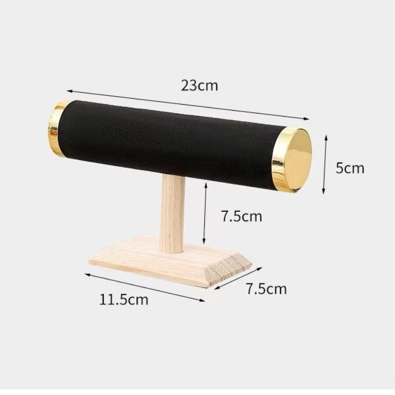 6-Color Jewelry Storage Rack, Simple High-End Bracelet Holder, Fits Watches, Bangles, Necklaces, Unisex, Home Organization Display Stand