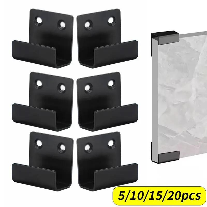 Wall Mounted Hook Mounting Bracket, Durable Material, Sturdy Stand, Practical Tile Display Rack, Wall Hooks for Home Office Showcase