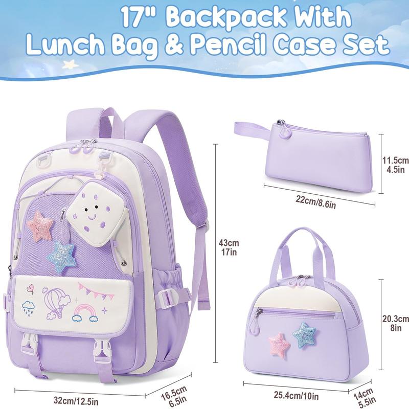 Product Introduction of Fimibuke Waterproof 3 PCS Backpack Set with Lunch Bag & Pencil Case – Lightweight School Bag Bookbag for Girls and Boys , Ideal for Elementary Middle High School Students dealsforyoudays 29