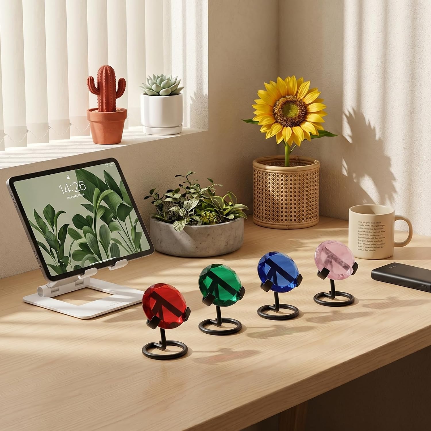 4 count Metal Heart Stone Stand  Display Shelf Black | Rock Display Stand  Ball Holder Mineral Specimen Display Easel Holder for     Showcasing