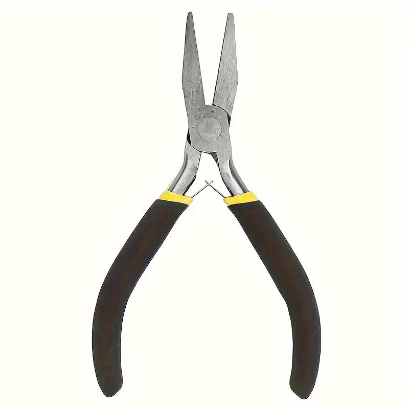 Professional Multi-Function Pliers Set, Ergonomic Design, Includes Mini Bent Nose, Wire Strippers, Metal Construction, Home Repair Tools