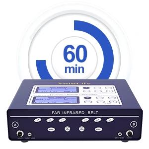 Ionic Foot Bath Detox Machine for 2 Users with Heating Belt, Dual Foot Detox Machine, 5 Detox Modes, Personal Massager for Home Beauty Salon Use Therapy Device