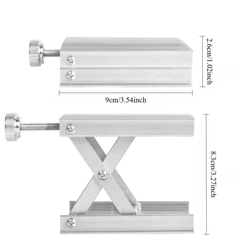 Universal Laser Level Bracket, Adjustable Lab Lift Platform, Stable Support for Precision Measurements, Ideal for Professional Use
