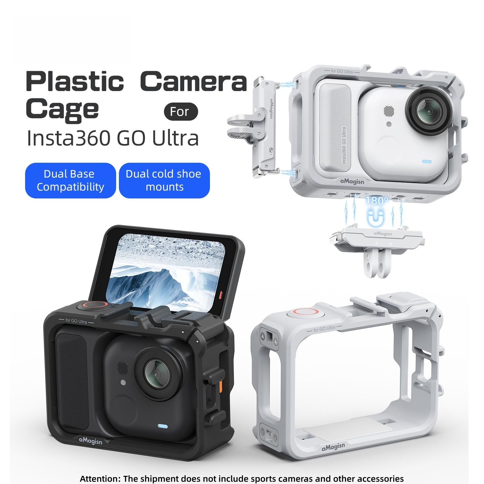 Shadow Stone Insta360 Go Ultra Quick-Release Plastic Rabbit Cage Multi-Functional Expansion Frame Accessories