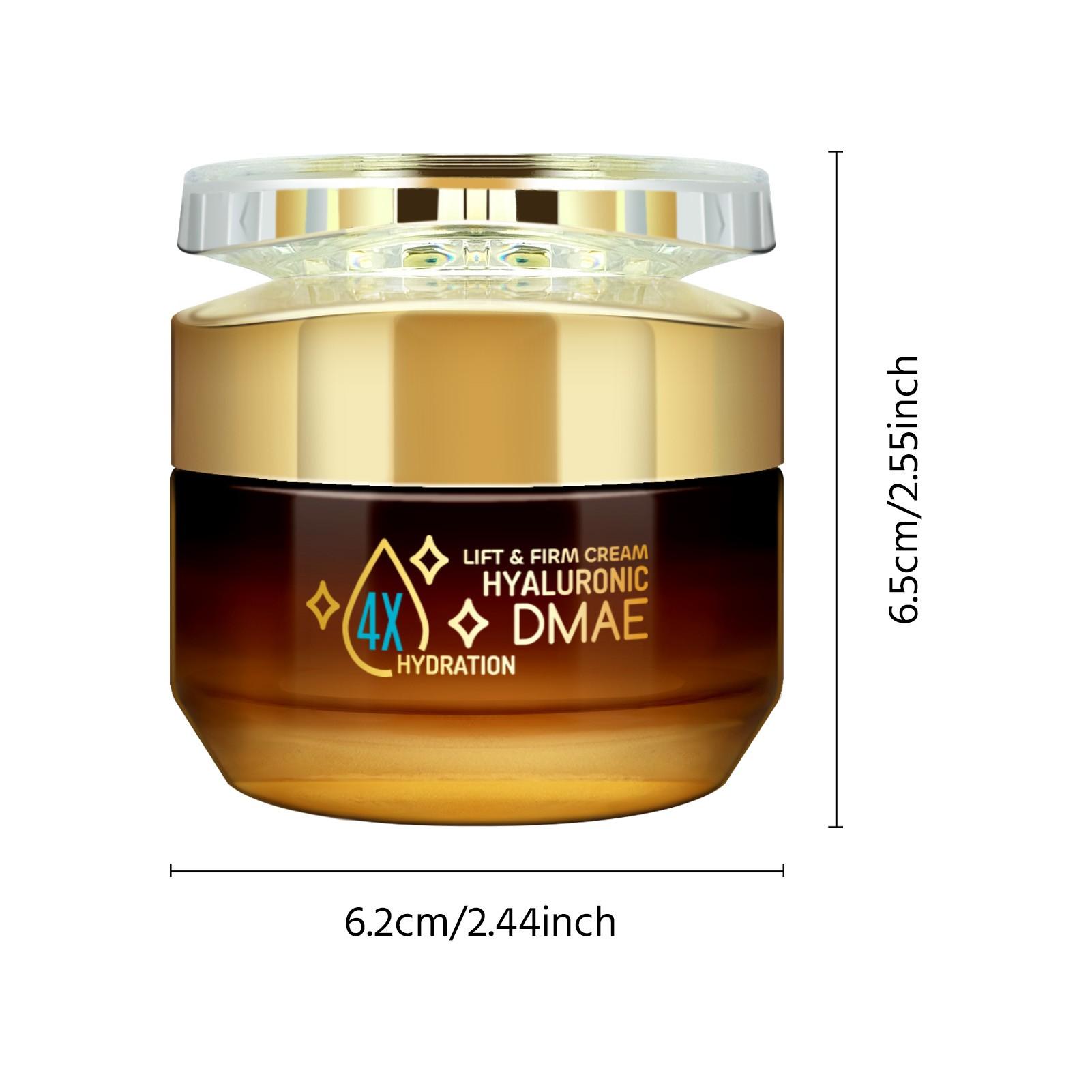 Four-Step Hyaluronic Acid Moisture Cream, Long-Lasting Hydration, Smooths Rough Skin, Reduces Dry Lines, Suitable for All Skin Types