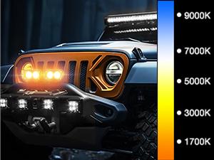 Nilight Amber Motorcycle Light Pods 2PCS 3Inch Flood Light Led Offroad Fog Light 1070LM Built-in EMC Driving Light Auxiliary Light for Motorbike SUV ATV Truck Boat Tractor Forklift dealsforyoudays