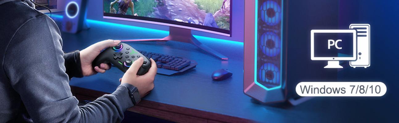 Switch Controllers, Wireless Switch Controller Compatible with Switch Pro/Lite/OLED, Switch Controller with Programmable/Dual Vibration/Turbo/1000mAh Battery/9color Light/One-Key Wakeup Switch Controllers, Wireless Switch Controller Compatible with Switch Pro/Lite/OLED, Switch Controller with Programmable/Dual Vibration/Turbo/1000mAh Battery/9color Light/One-Key Wakeup