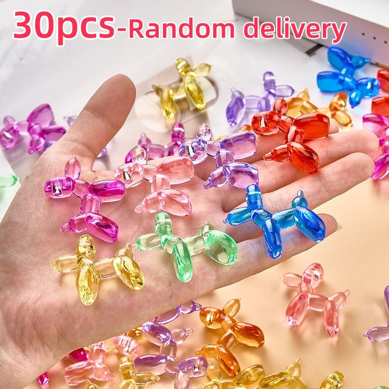 30pcs Mini Resin Dog Figurines, Cute Collectible Figurines, Random Design DIY Handmade Decorations, Christmas New Year Gifts, Home Office Desk Ornaments