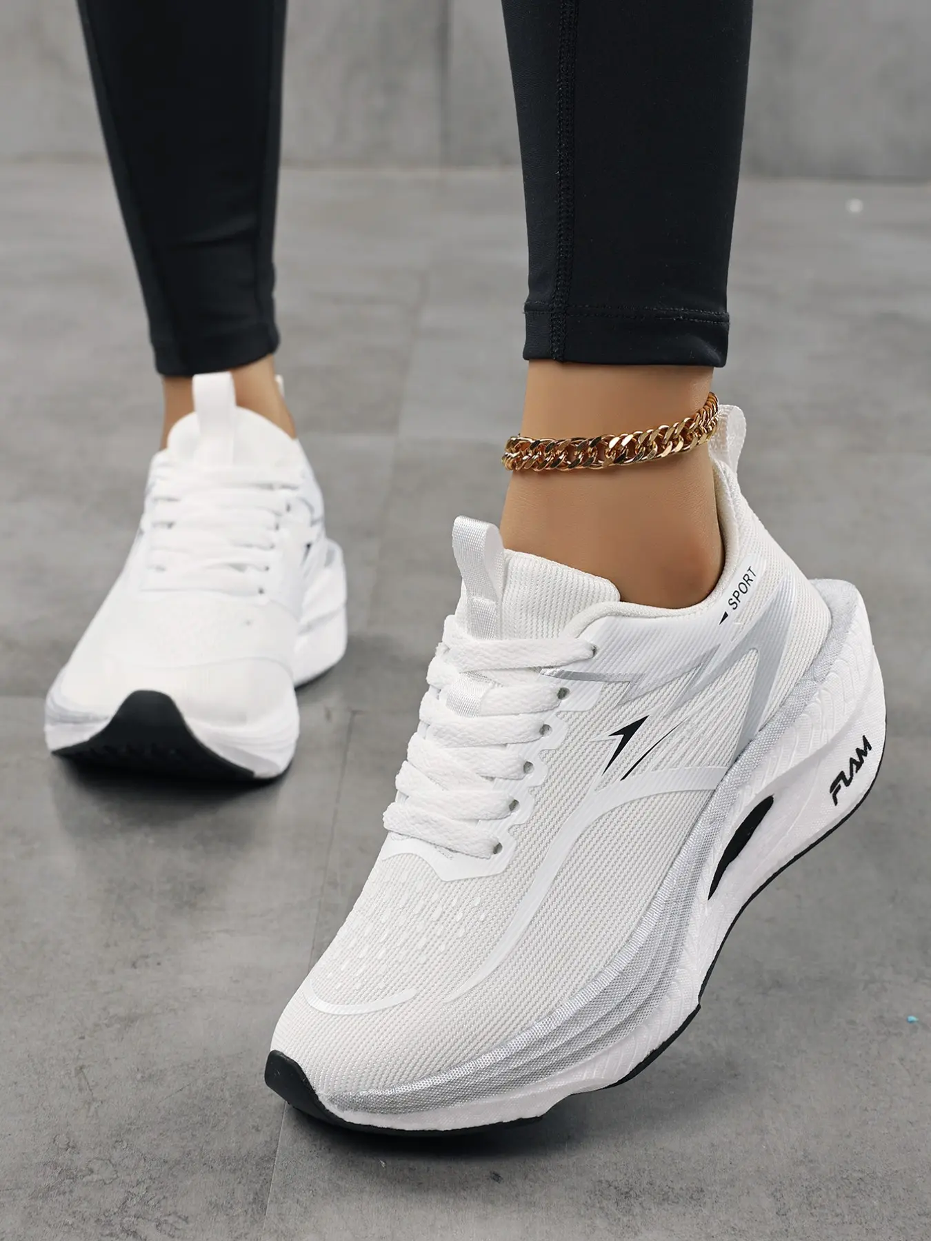 Lightweight Shock-Absorbing Running Shoes, Breathable Unisex Sports Shoes, Outdoor Fitness Training, Comfortable Daily Wear, Sporty Shoes