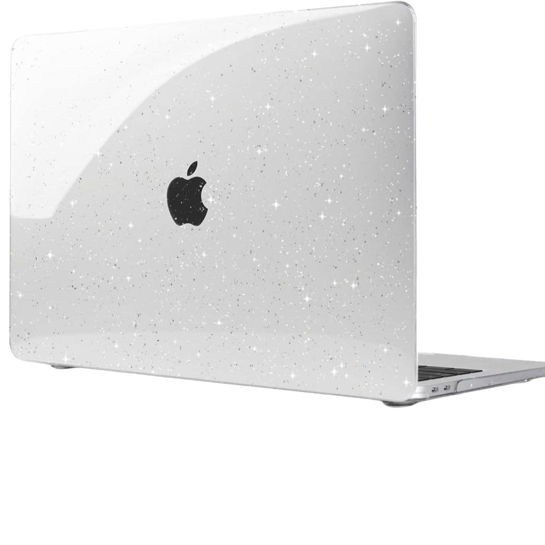 Macbook Air 13-Inch Case, Diamond-Like Shine, Ultra-Thin Protective Shell, Scratch-Resistant, Lightweight, Starry Design, Heat Dissipation