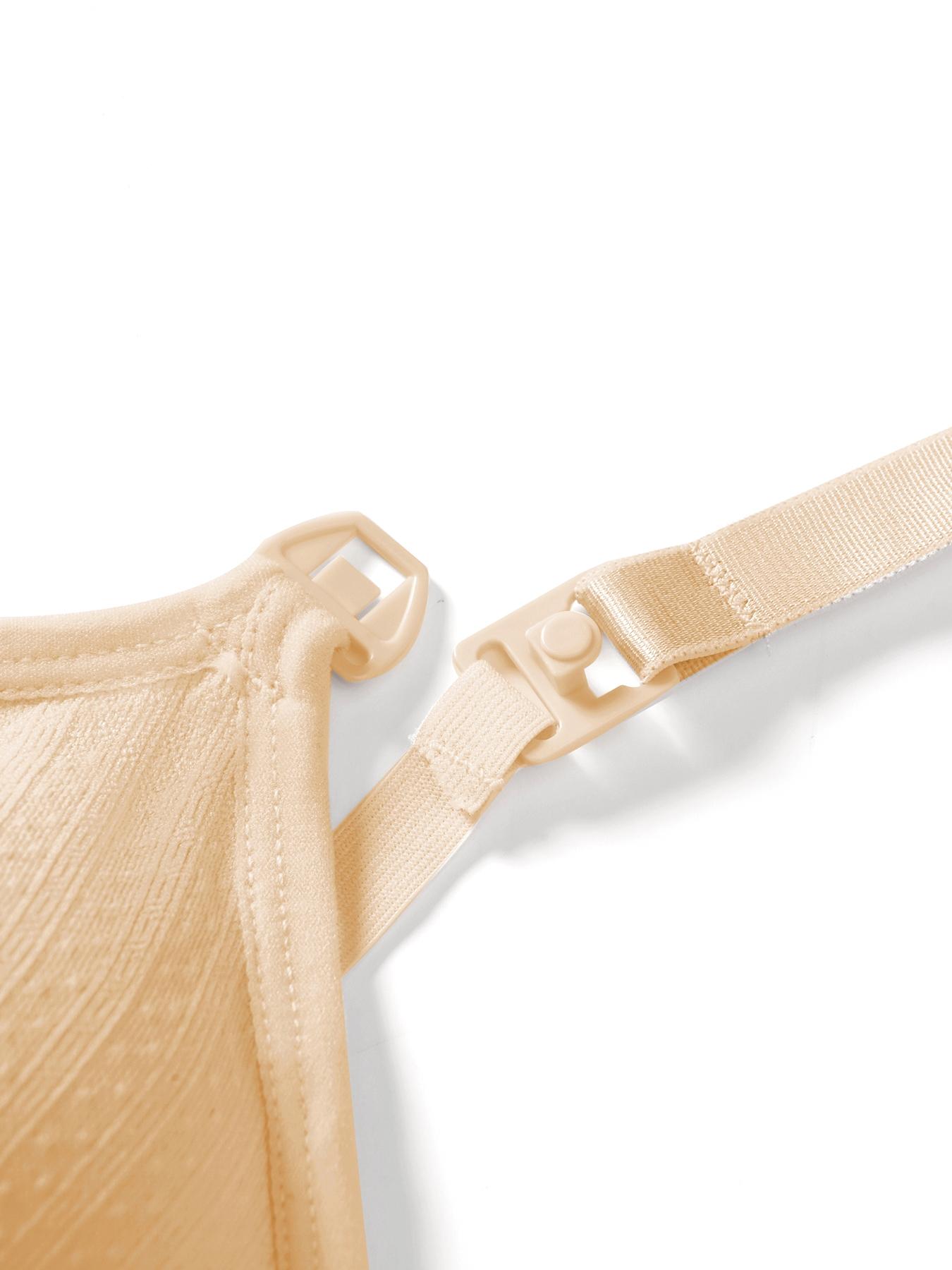 Maternity Solid Color Nursing Bra, Maternity Bras, Casual Comfortable Breathable Open Front Buckle Bra for Pregnancy & Postpartum Lingerie for All Seasons