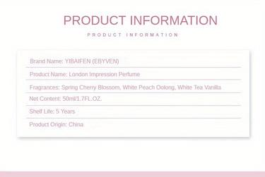 Cherry Blossom Perfume Spray For Women Parfum Cologne Natural Fragrance 1.7FL.OZ. Alcohol-based, Fresh Scent Suitable For Daily Life And Family Parties, Perfect Women'S Perfume Gift For Ladies