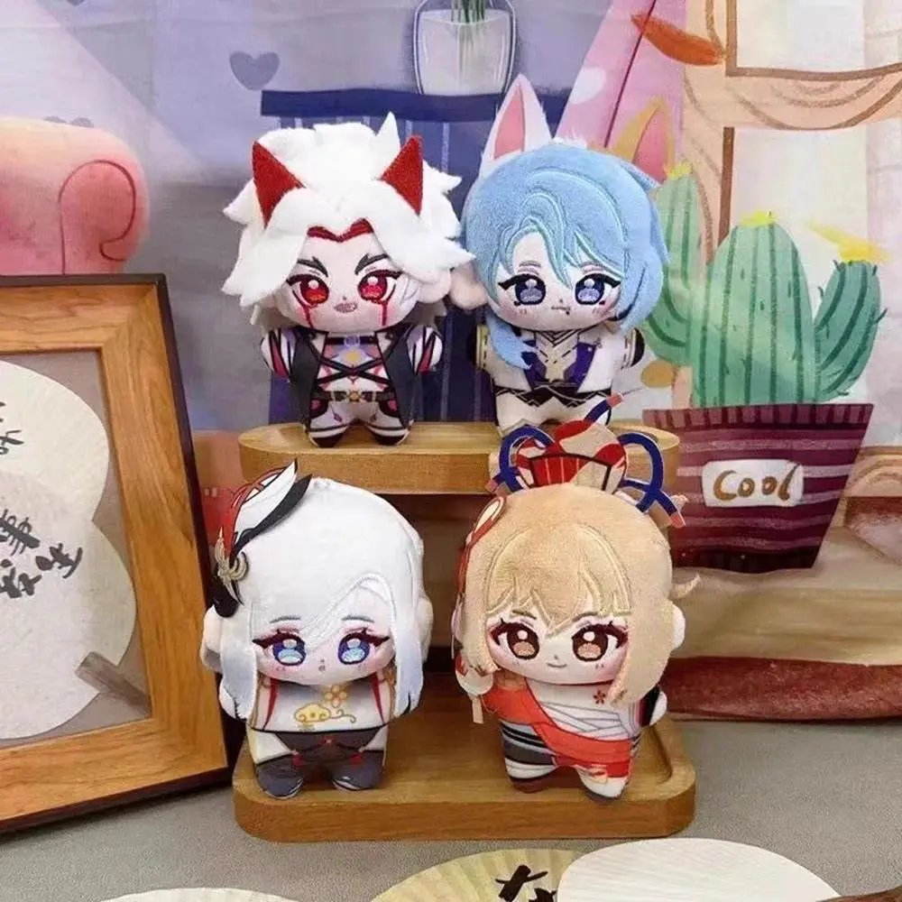 2026 New hot item Genshin Impact Plush Arataki Itto Kamisato Ayato Shenhe Yoimiya Game Anime Stuffed Doll Cartoon Figure Pendant Keychain