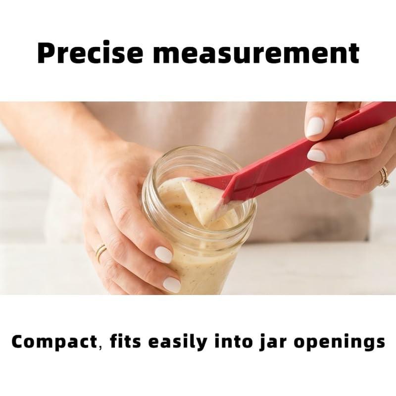 Multicolor Magnetic Measuring Spoons Set, Foldable & Versatile Cooking Tools, Ideal for BBQ, Baking, and Seasoning