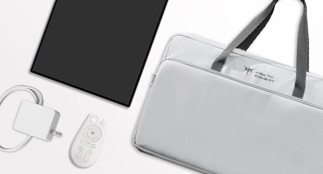 KTC Carrying Case Compatible with 25-inch Devices Waterproof Laptop Travel Bag Canvas, 23.23 x 2.36 x 14.17 inches