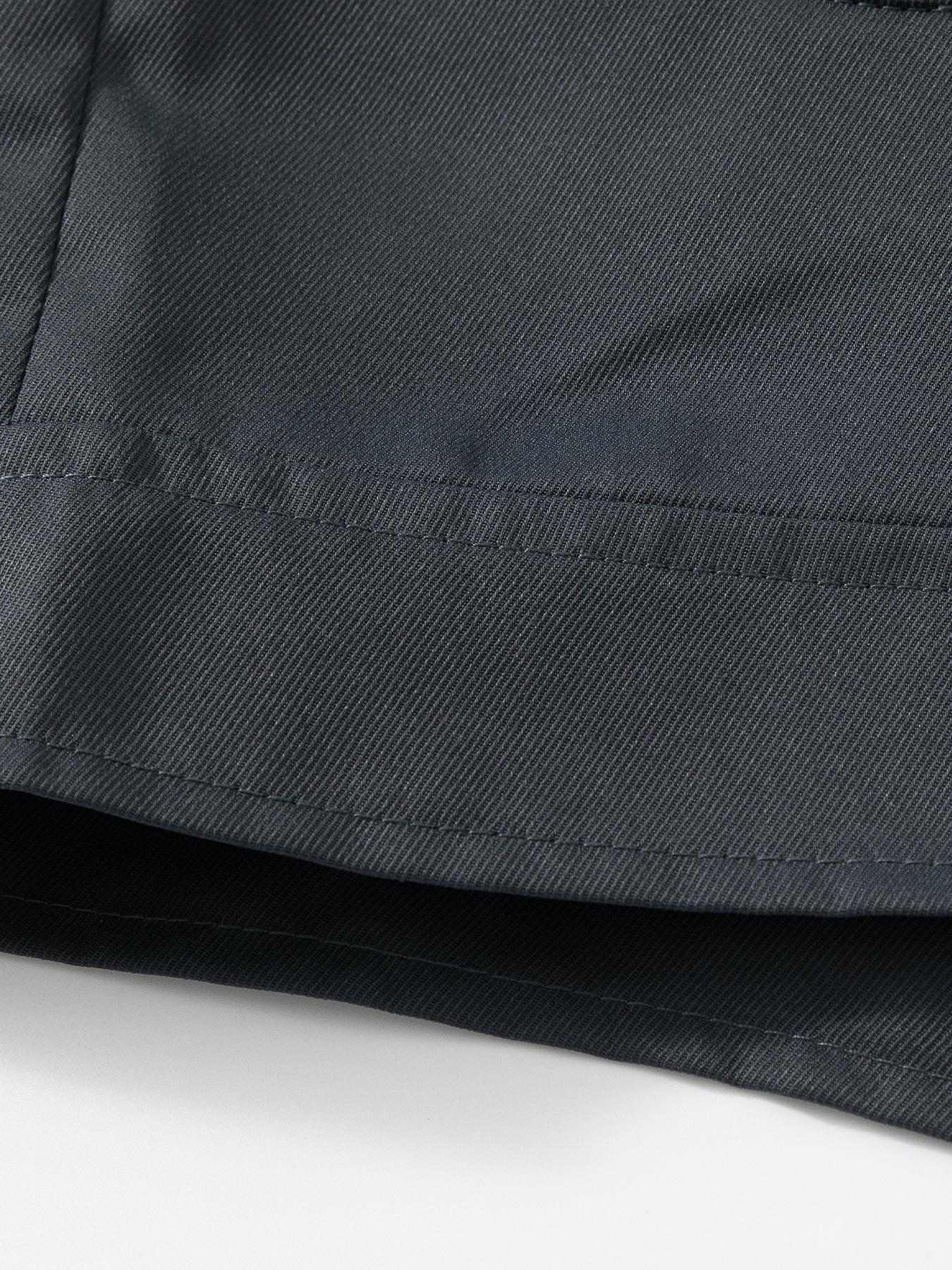 Men's Spring and Autumn Lightweight Casual Jacket - Simple Office Solid Color Light Business Style Collar Jacket, Button Front and Button Closure Design, Machine Washable, Polyester Fiber, Suitable for Daily Leisure, Work and Formal occasions