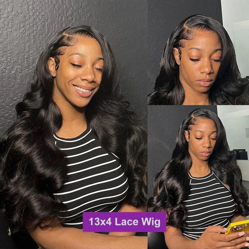 13x6 Lace Front Wig Human Hair 180% Density Body Wave Human Hair 13x4 Lace Frontal Wigs For Women VIrgin Hair Wigs Bling Hair Princess