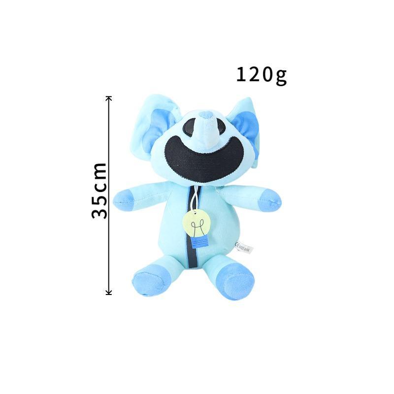 Poppy Playtime Chapter 3 Smiling Critters Plush Toys, Cute Scary Animal Stuffed Dolls, Dreadful Plushies for Fans Gift