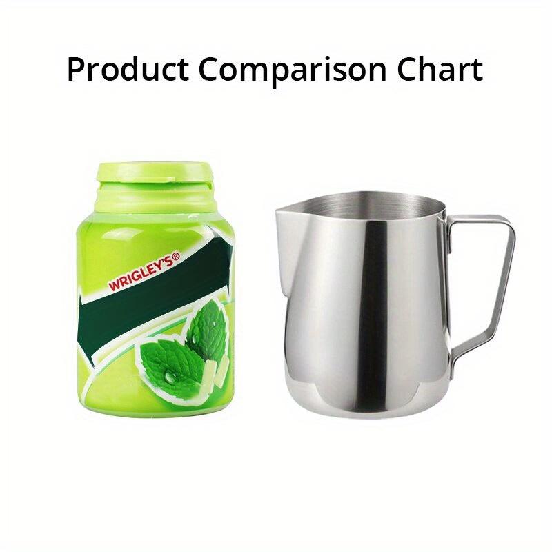 Stainless Steel Milk Frothing Pitcher Espresso Steaming Coffee Barista Latte Frother Cup Cappuccino Milk Jug Cream Froth Pitcher Kitchenware