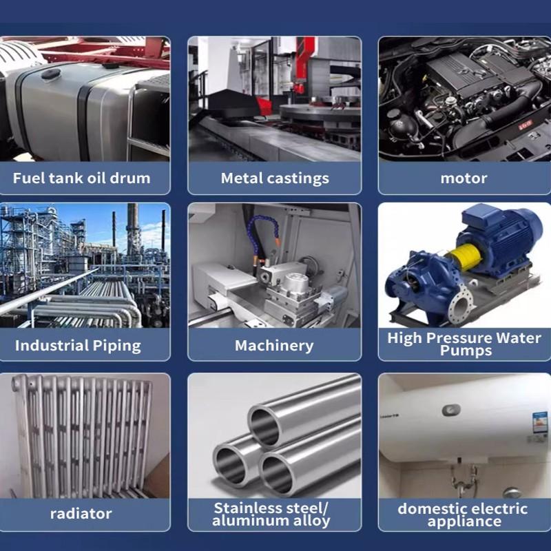 Jstree High-Temperature Metal Repair Adhesive, Cast Iron Aluminum Stainless Steel Strong Welding Glue, Waterproof Oilproof Leak Sealant 80g