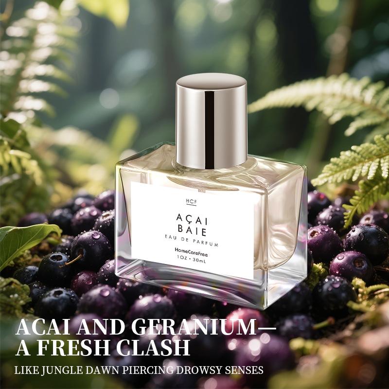 Brazilian Berry Perfume, Unisex Fresh Scent, Long-Lasting Fragrance, Suitable for Daily Commute & Dating, Eau de Toilette