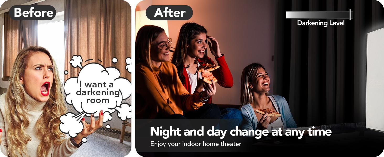 Deconovo Rod Pocket Curtains (2 Panels, 85%-95% Light Blocking) – Thermal Insulated & Soundproof Drapes for Living Room, Bedroom & Home Office