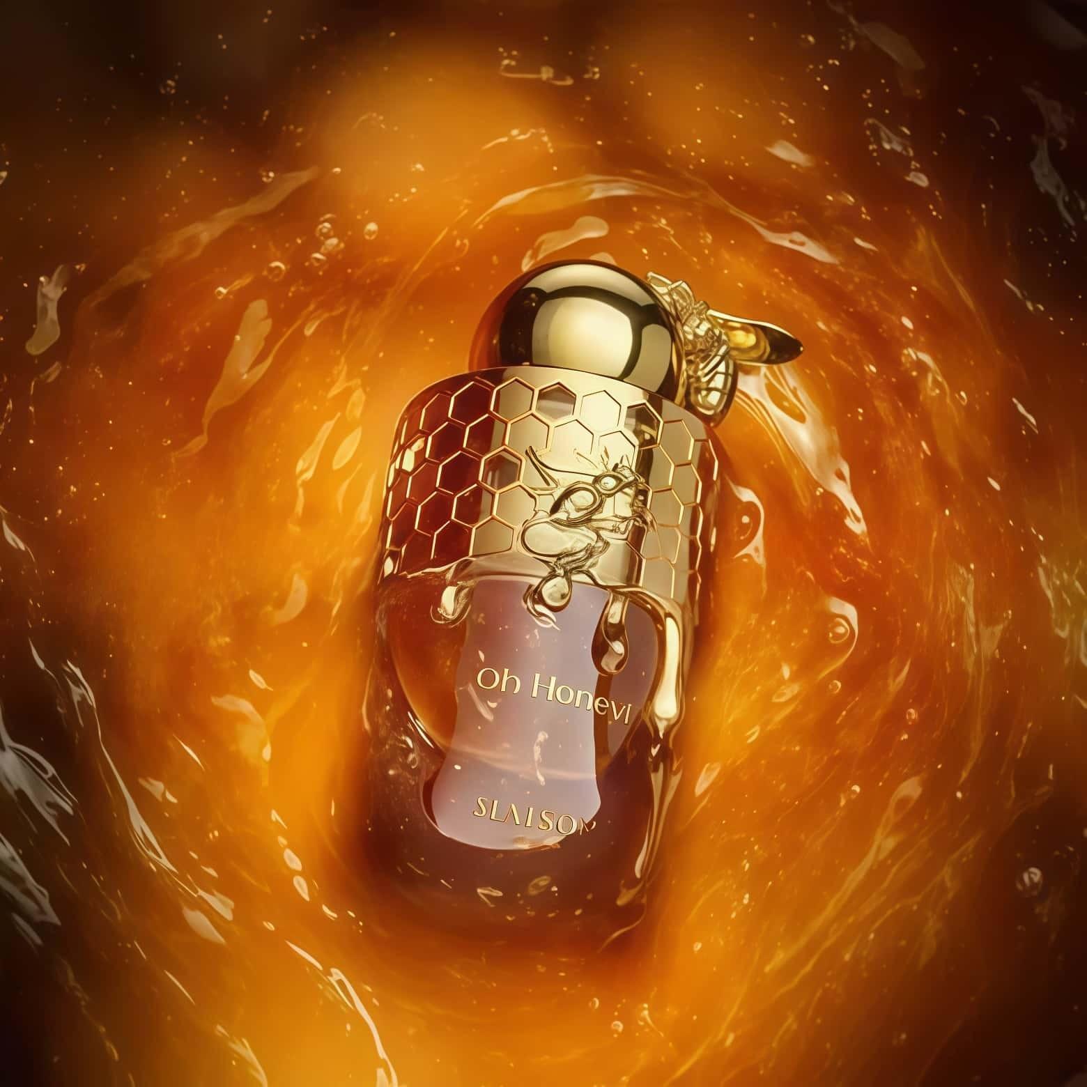 Maison Asrar Oh Honey Edp Neutral Fragrance, Citrus Woody Fragrance, Blackcurrant, Spicy Apple, Citrus, Honey, Flowers, Cedar, Sandalwood, Vanilla, Orcanox