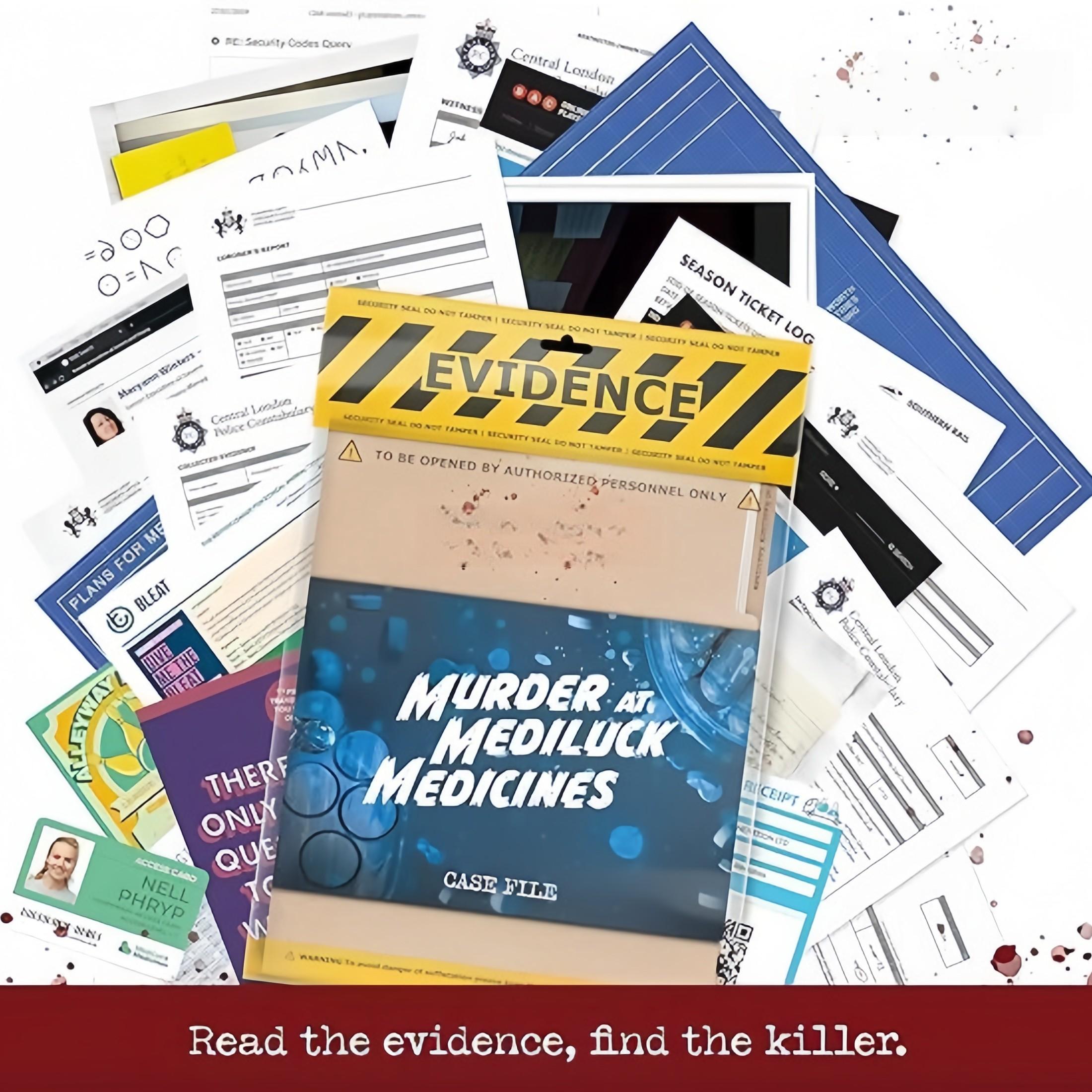 Detective Mystery Puzzle Game, Cold Case File Investigation, Detective ...