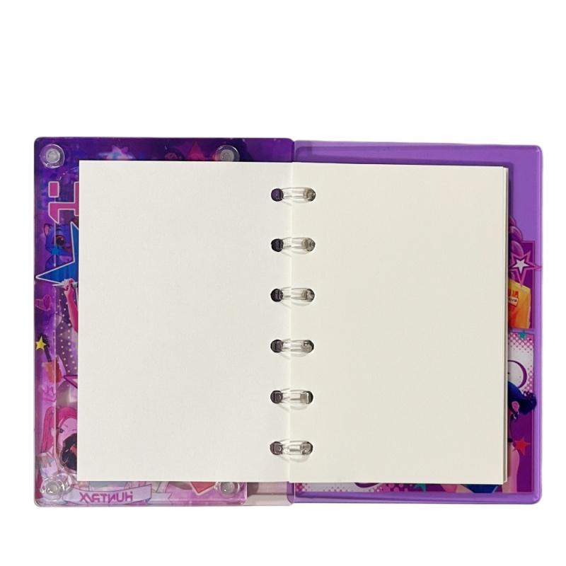 Girl group shake music book acrylic binder book a7 notepad notebook cartoon cute diy creative shake