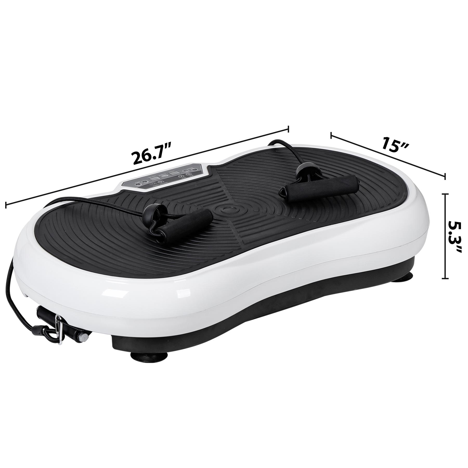 Zeny Vibratory Plate Exercise Machine - Home Gym Vibratory Plate, Upper  Glute Workout Machine, 1-99 Adjustable Speed, Bluetooth, Remote Control,  Abs Shell, Sturdy Base, Full Body Workout Platform, Vibratory Plate Machine  - TikTok Shop
