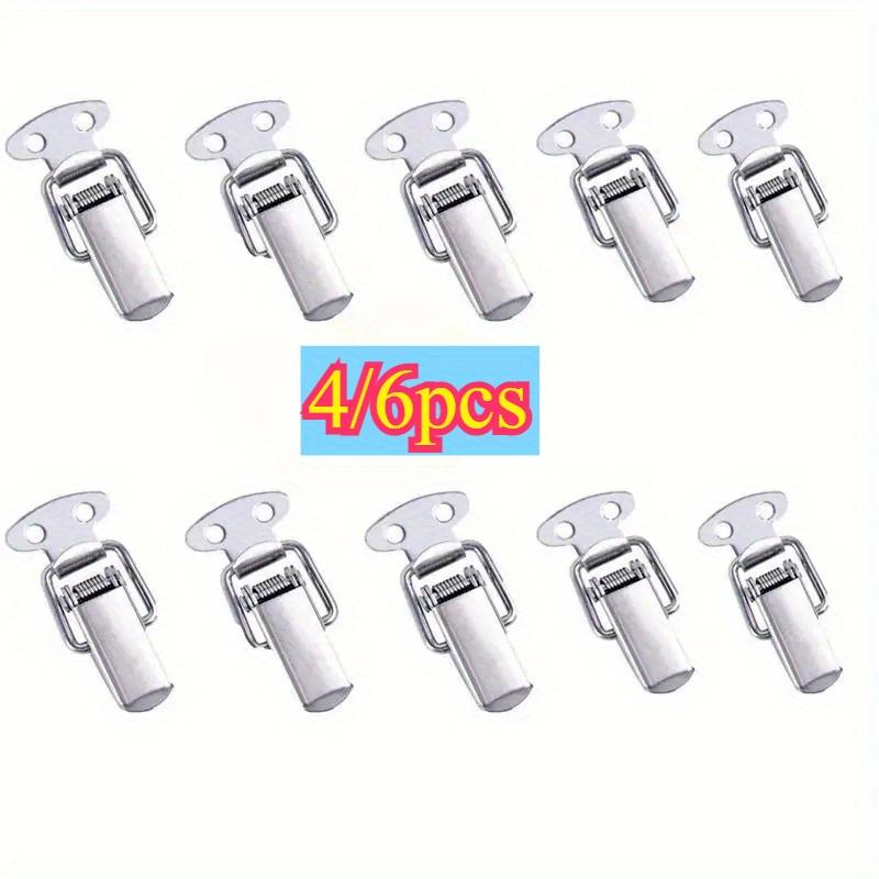 6PCS Toggle Latches Spring Loaded Clamp Clip Case Box Latch Catch Toggle Tension Lock Lever Clasp Closures Crate Lock Snap Lock