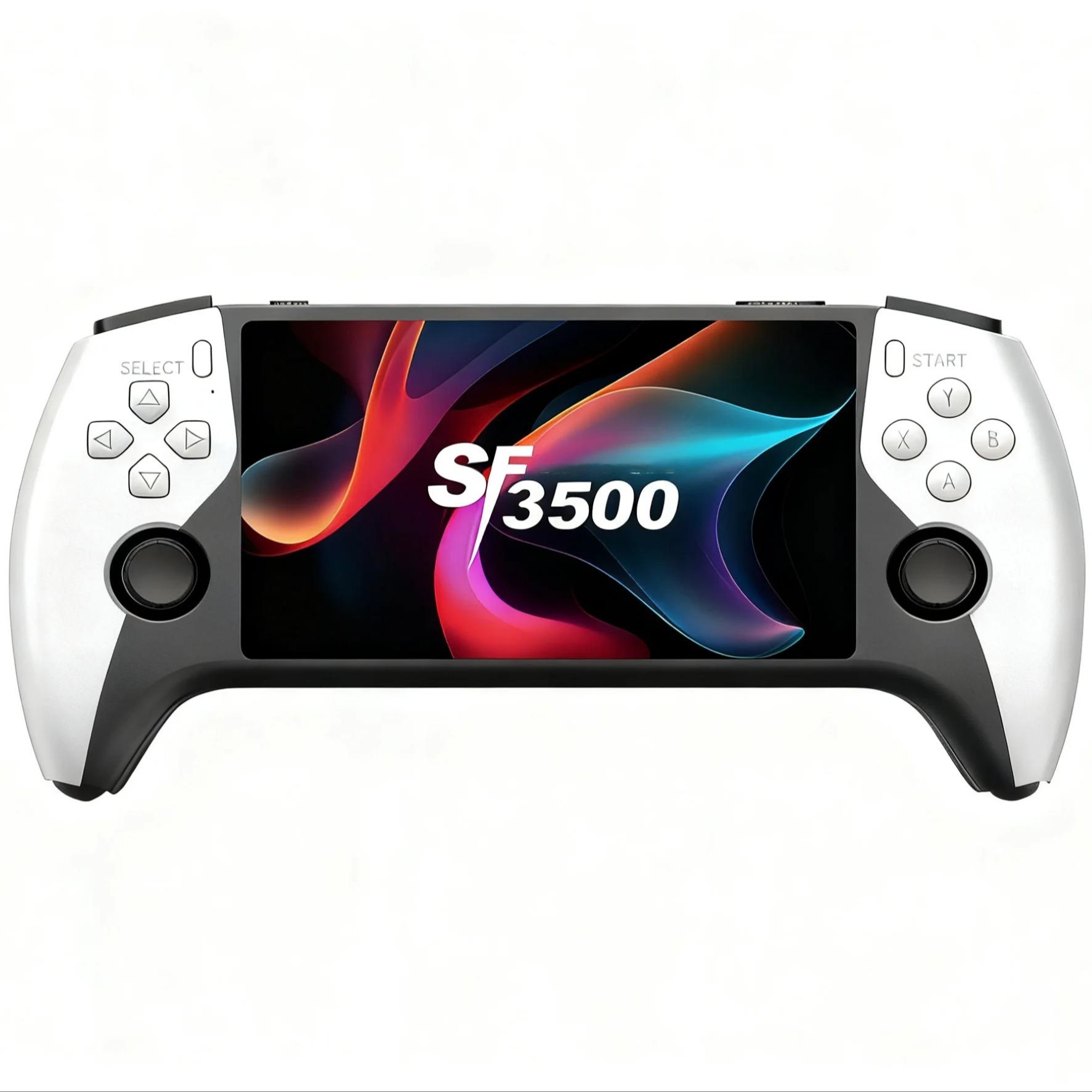 2026 New Sf3500 Handheld Game Console, Rechargeable Portable Gaming Device, Long-Lasting Battery, Ergonomic Design, Perfect Birthday Gift