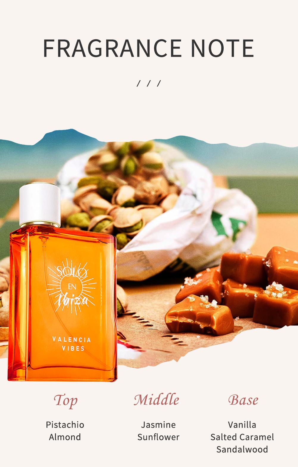 SOLO EN IBIZA 3.4 fl.oz Eau De Parfuma Spray For Men And Women - Long-Lasting Perfume, 4 Different Scent，Perfect For Dating, Daily Life, Parties, Gift Giving Fragrances