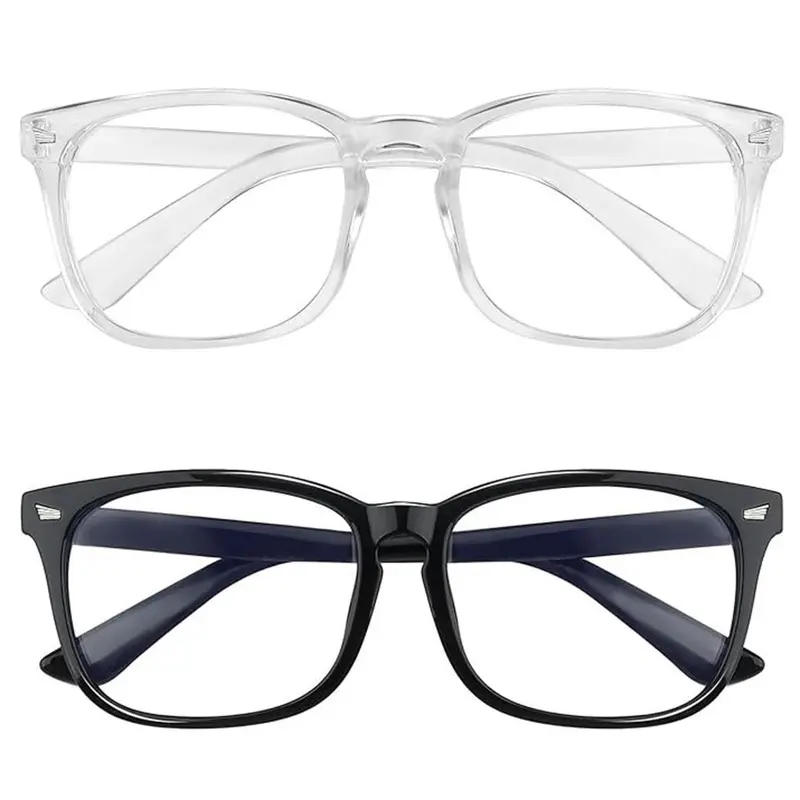 Blue Light Blocking Glasses 99% for Computer & Gaming | Anti Eyestrain Glasses with UV Protection | Anti Glare Screen Glasses for Office & Streaming