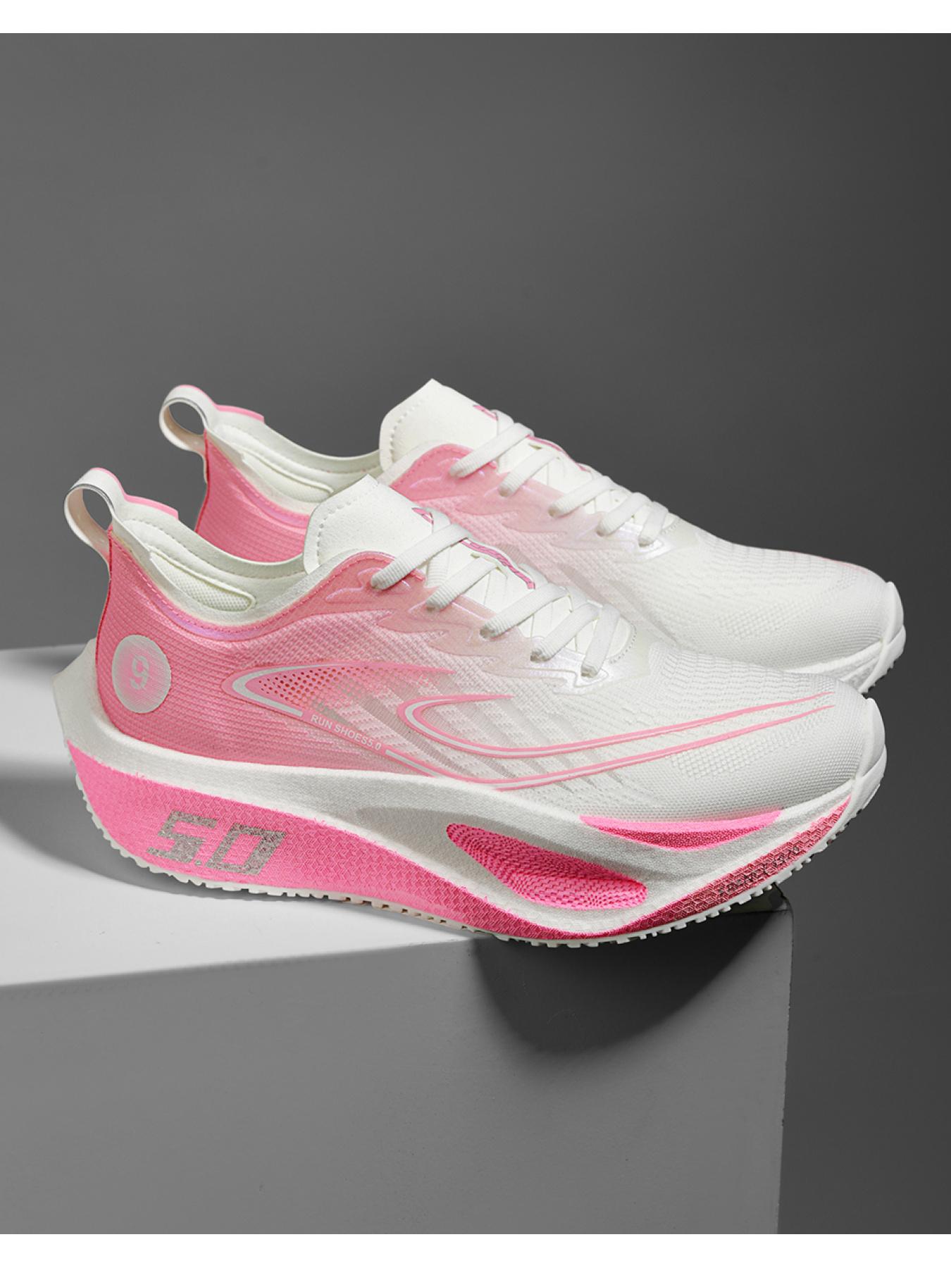 Unisex Breathable Mesh Running Shoes: Supportive Wrap Design, Sporty & Outdoor Training Shoes