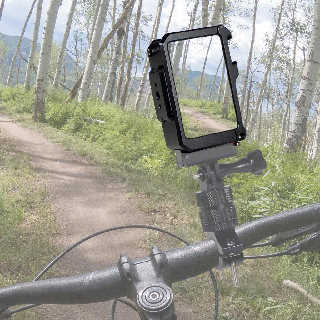 Aluminum Alloy Camera Cage For DJI Action 5pro/4/3 Protective Case Quick Release Frame