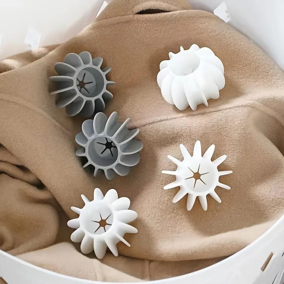Anti-Tangling Laundry Balls, Prevent Clothes From Tangling & Knotting, Reusable Washing Machine Cleaning Balls for Front & Top Load Washer