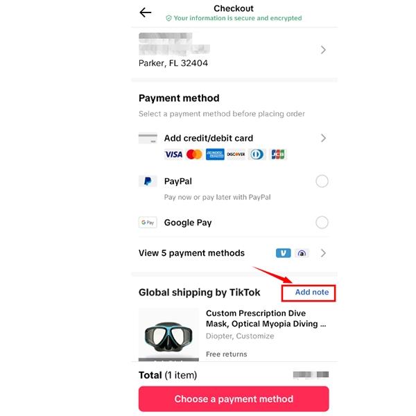 Customize Prescription Snorkel Mask, Optical Myopia Diving Goggles with Black Zipper Case