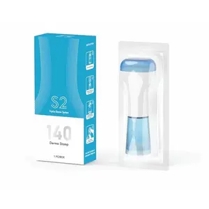 S2-140 Adjustable Derma Stamp, 140 Pin Microneedling Tool for Hair, Beard & Face Care, Scalp Massage, Serum Absorption, At-Home Beauty Tool