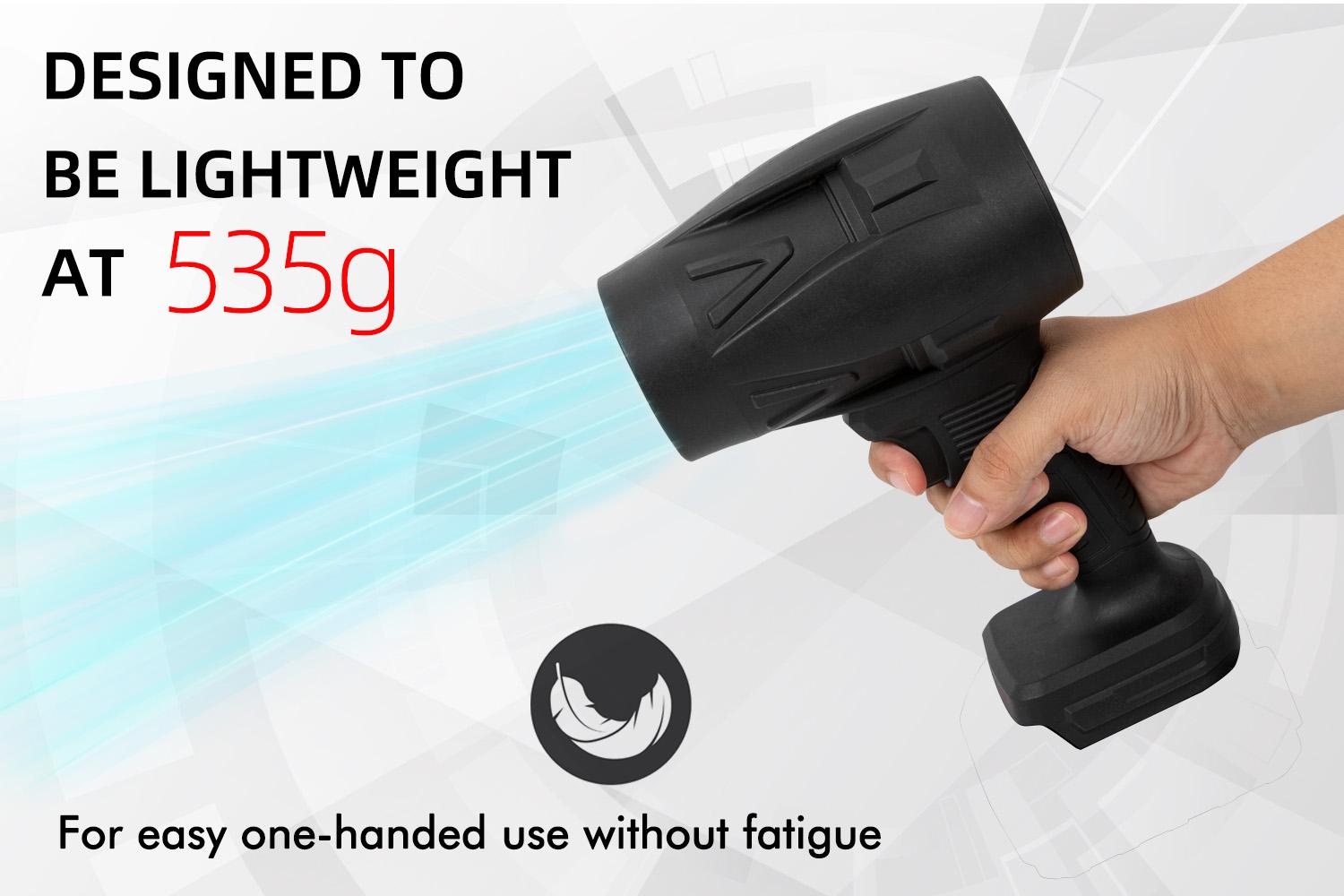 Turbo Jet Blower, Cordless Turbo Super Power Air Duster, Handheld Powerful Dryer for Car Dust Cleaning, Car Drying after Wash, Snow Removal, Outdoors BBQ, Removing Dust from Electronics Computer Keyboard Case Laptop, Perfect Present for Man Gift