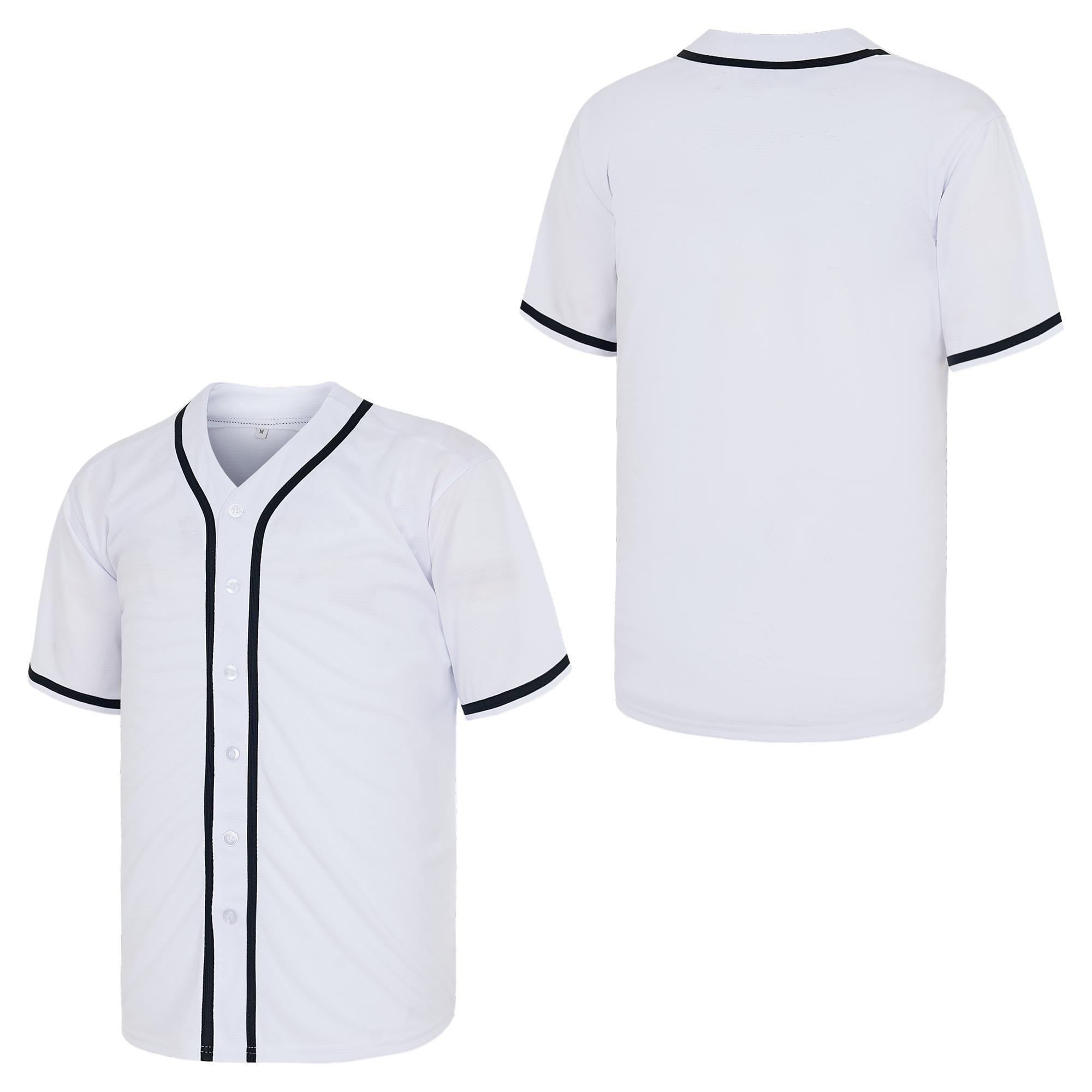 Quick Drying Baseball Jersey for Men and Women,Breathable Short Sleeve Gym shirts,Slightly Stretch Workout Tops,Button Sports Jersey,Gift for Game Day