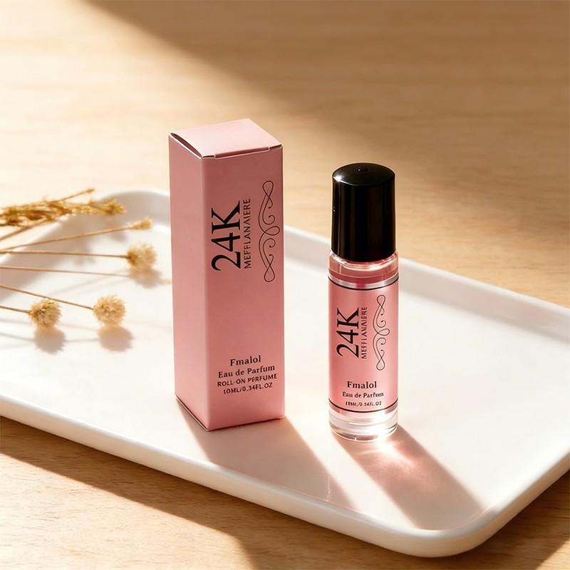 Fmalol24k Selected 10ML Rollerball Perfume, Attractive Scent, Compact and Portable, Perfect for Dates, Parties, and Various Occasions