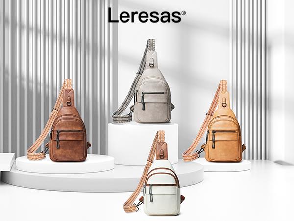 Leresas Crossbody Bag for Women Men, 7L Vegan Leather Shoulder Bag, Anti-Theft Crossbody Purse Analog Bag, Small Sling Backpack Chest Bags with Adjustable Strap, Everyday Bag for Travel Essentials Work, Ideal Gifts for Birthday Festivals Anniversaries Leresas Crossbody Bag for Women Men, 7L Vegan Leather Shoulder Bag, Anti-Theft Crossbody Purse Analog Bag, Small Sling Backpack Chest Bags with Adjustable Strap, Everyday Bag for Travel Essentials Work, Ideal Gifts for Birthday Festivals Anniversaries